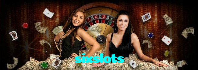 sixslots casino presented on mobile device in Pakistan with slots and live games